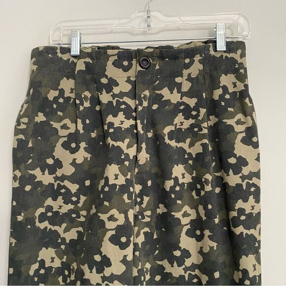 Amadi Anthropologie Floral Camo Trousers - Picture 3 of 7